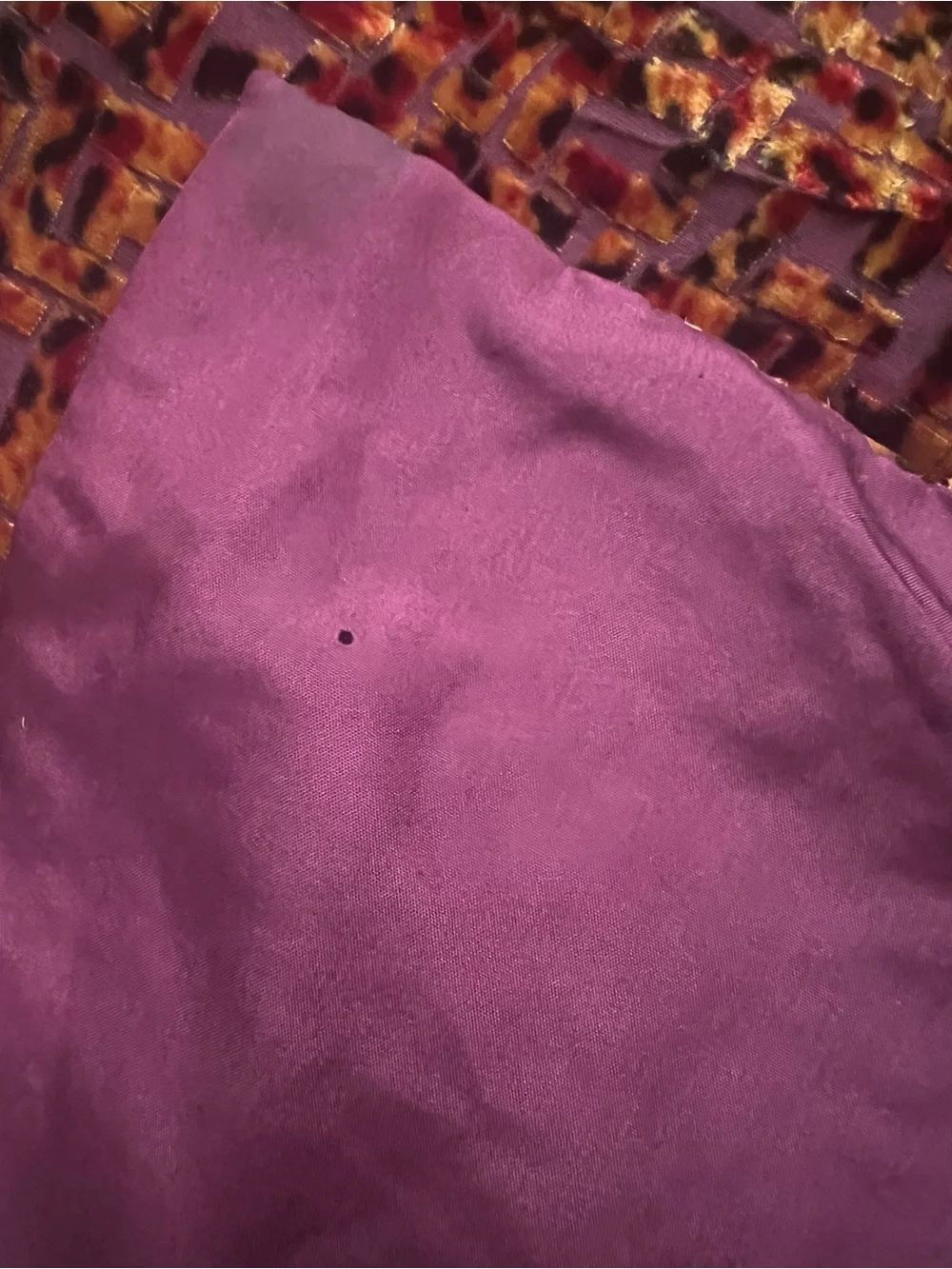 Adrienne Vittadini velvet purple